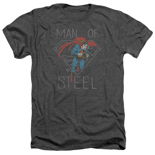 Dc - Hardened Heart - Adult Heather - Charcoal