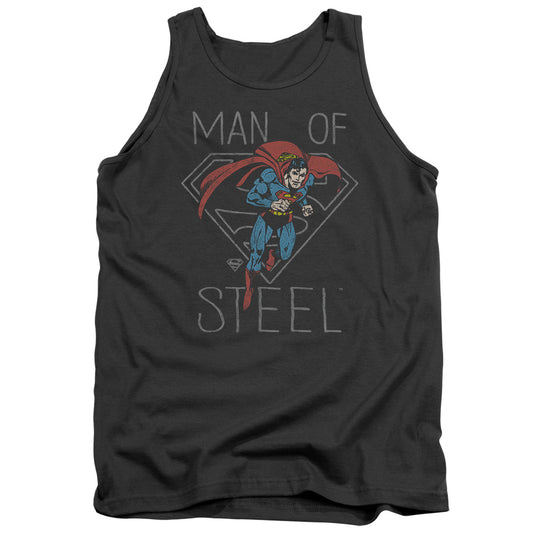 Dc - Hardened Heart - Adult Tank - Charcoal