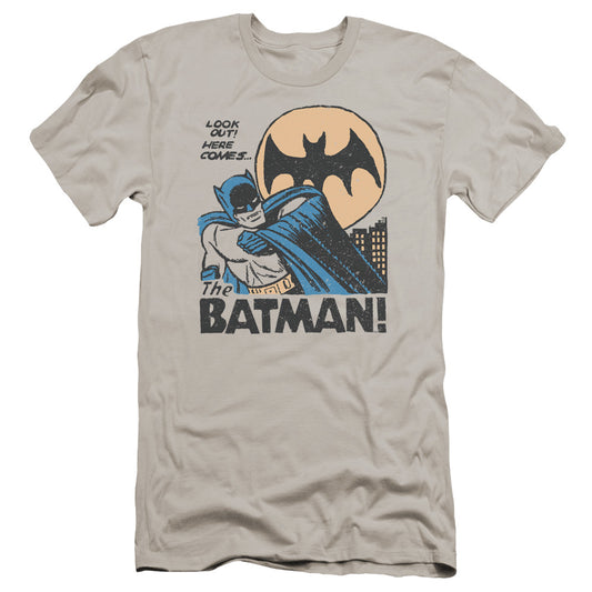 Dc - Look Out-premuim Canvas Adult Slim Fit 30/1 - Silver