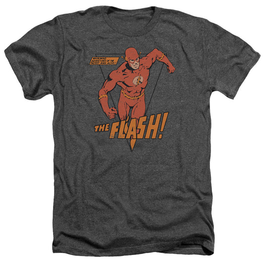 Dc Flash - Whirlwind - Adult Heather - Charcoal