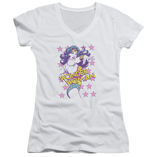 Dc - Valiant-junior V-neck - White