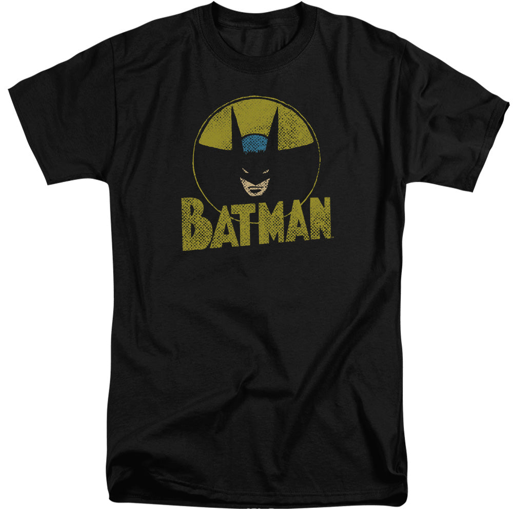 Dc - Circle Bat - Short Sleeve Adult Tall - Black T-shirt