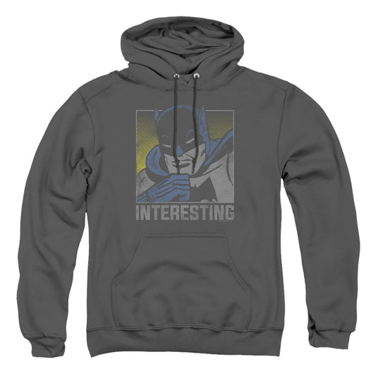 Dc - Interesting - Adult Pull-over Hoodie - Charcoal