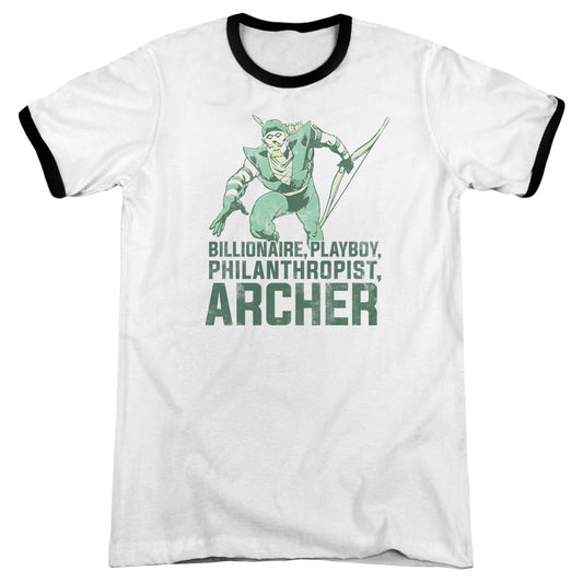 Dc - Archer - Adult Ringer - White/black