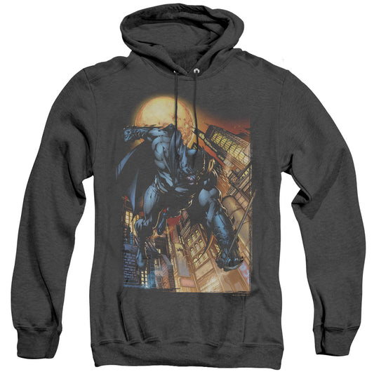 Batman - The Dark Knight #1 - Adult Heather Hoodie - Black