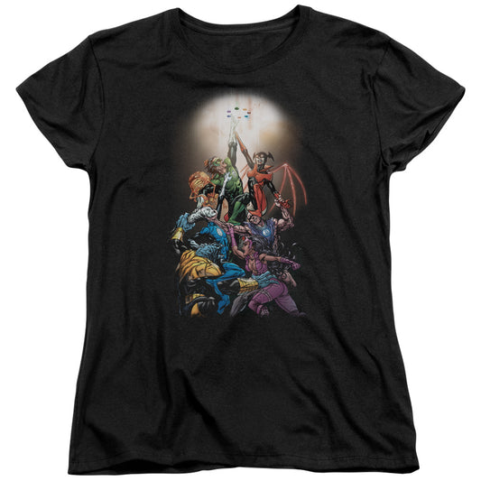 Green Lantern - Gl New Guardians #1 - Short Sleeve Womens Tee - Black T-shirt