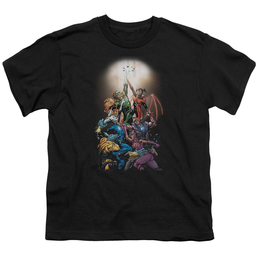 Green Lantern - Gl New Guardians #1 - Short Sleeve Youth 18/1 - Black T-shirt