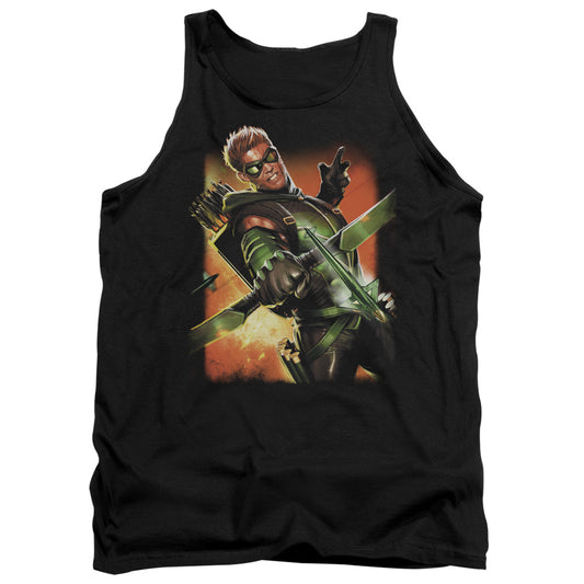 Jla - Green Arrow #1 - Adult Tank - Black