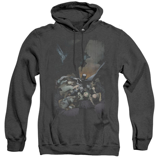 Batman - Batman #1 - Adult Heather Hoodie - Black