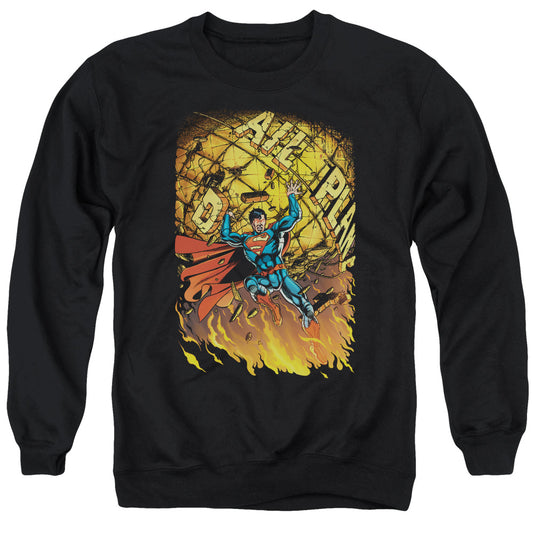 Superman - Superman #1 - Adult Crewneck Sweatshirt - Black