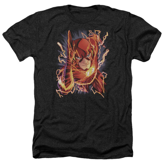 Jla - Flash #1 - Adult Heather-black