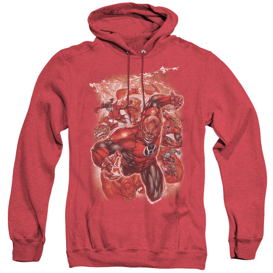 Green Lantern - Red Lanterns #1 - Adult Heather Hoodie - Red