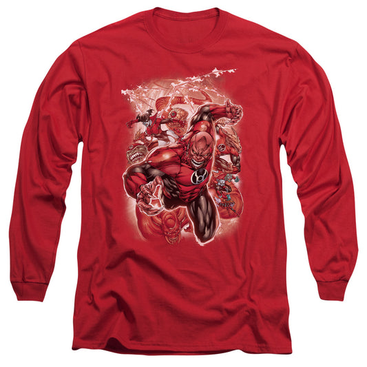 GREEN LANTERN RED LANTERNS #1 - L/S ADULT 18/1 - RED T-Shirt