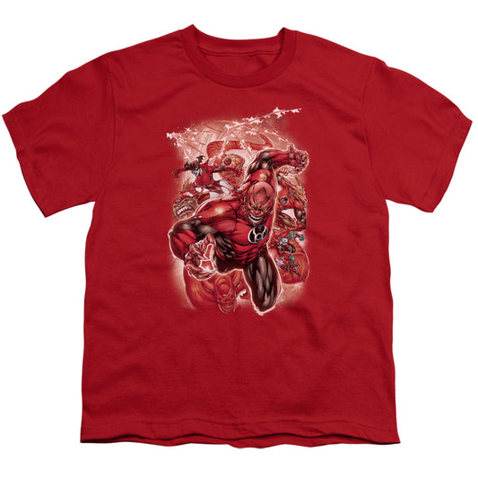 Green Lantern - Red Lanterns #1 - Short Sleeve Youth 18/1 - Red T-shirt