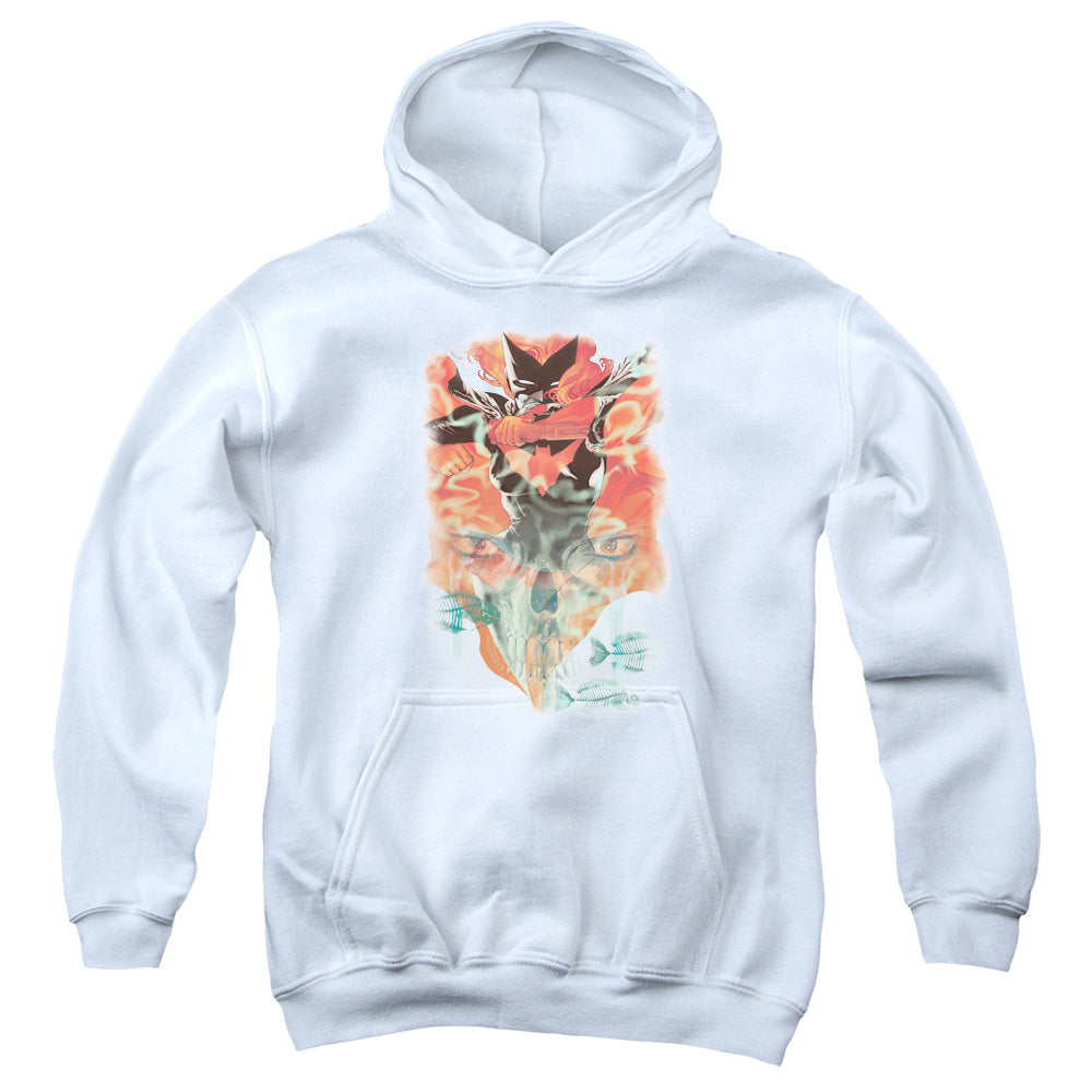 Batman - Batwoman #1 - Youth Pull-over Hoodie - White