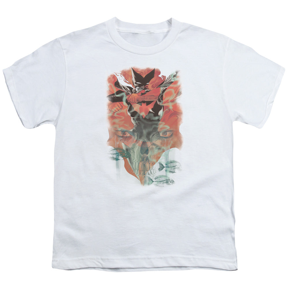 Batman - Batwoman #1 - Short Sleeve Youth 18/1 - White T-shirt