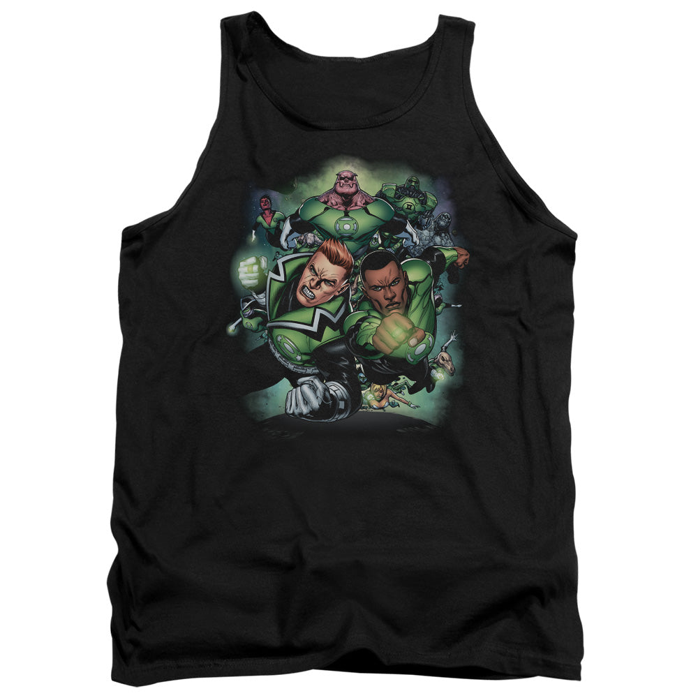 Green Lantern - Corps #1 - Adult Tank - Black