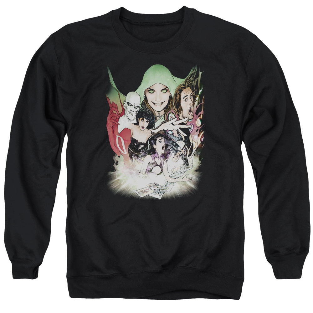 Dcr - Justice League Dark - Adult Crewneck Sweatshirt - Black