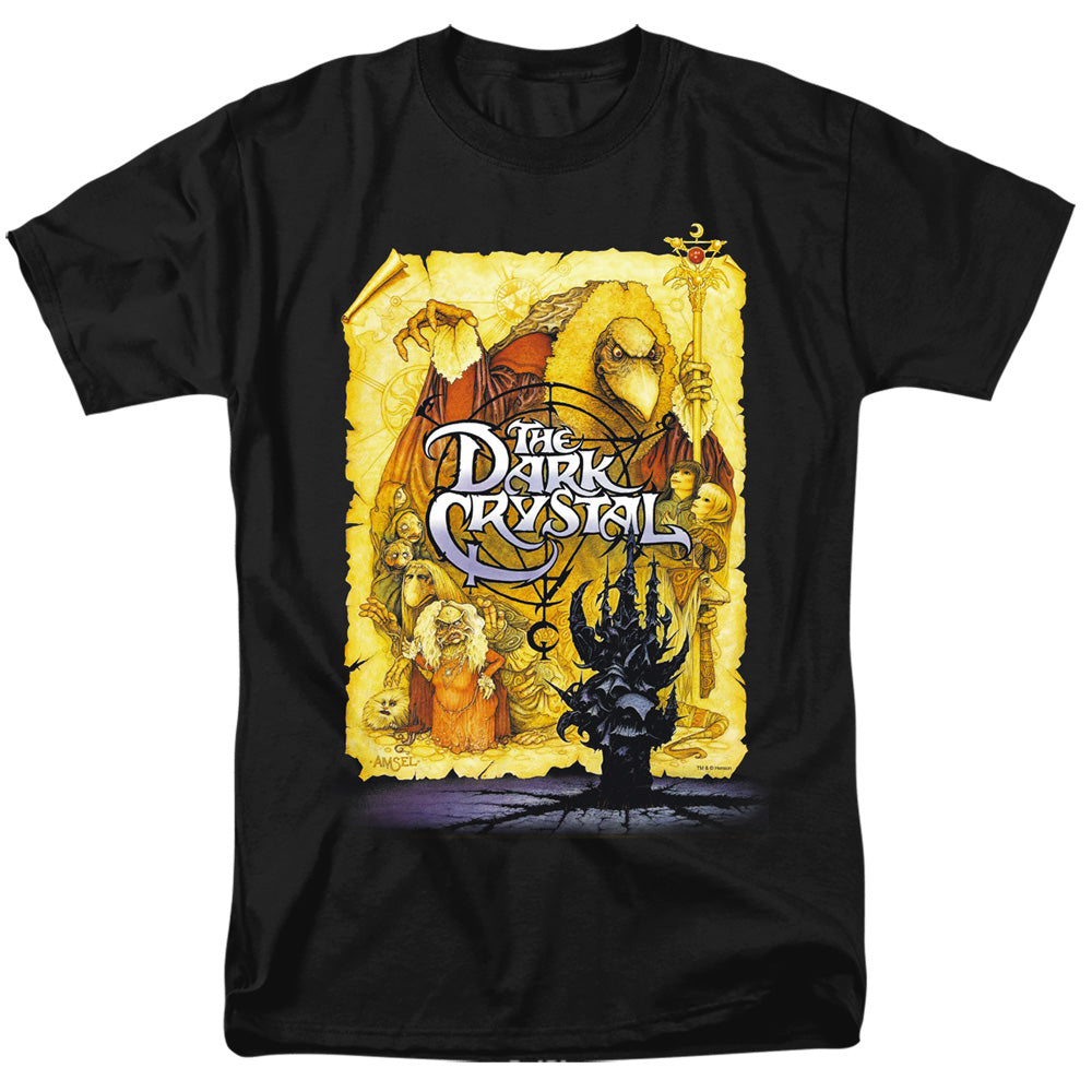 Dark Crystal - Poster - Short Sleeve Adult 18/1 - Black T-shirt