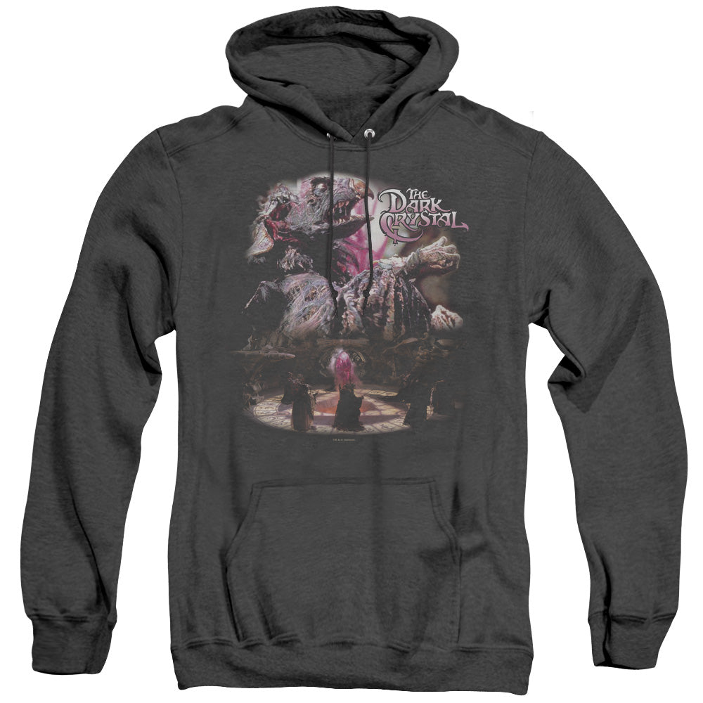 Dark Crystal - Power Mad - Adult Heather Hoodie - Black