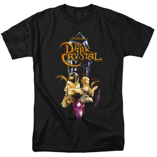 Dark Crystal - Crystal Quest - Short Sleeve Adult 18/1 - Black T-shirt