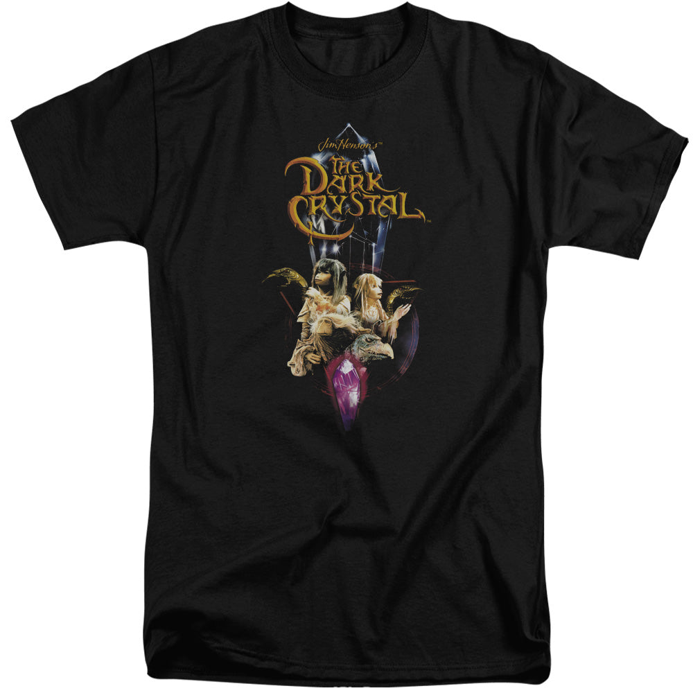 Dark Crystal - Crystal Quest - Short Sleeve Adult Tall - Black T-shirt