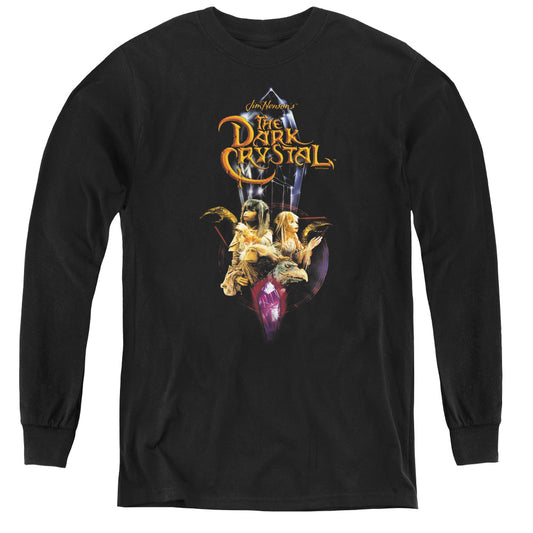 Dark Crystal - Crystal Quest - Youth Long Sleeve Tee - Black