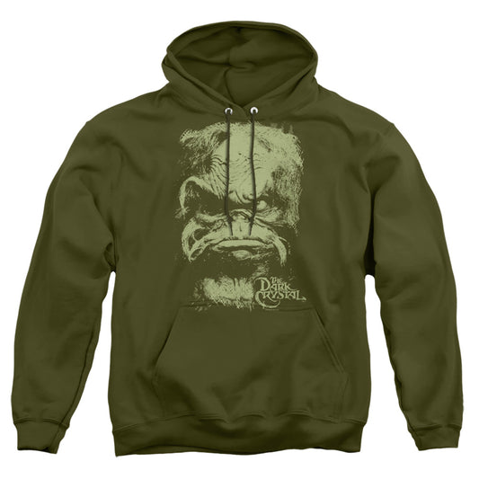 Dark Crystal - Aughra - Adult Pull-over Hoodie - Military Green