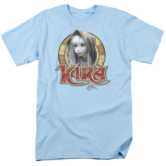 Dark Crystal - Kira Circle - Short Sleeve Adult 18/1 - Light Blue T-shirt