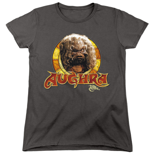 Dark Crystal - Aughra Circle - Short Sleeve Womens Tee - Charcoal T-shirt