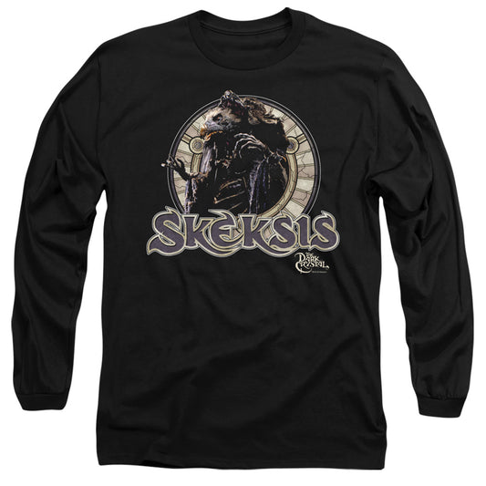 Dark Crystalong Sleevekeksis - L - S Adult 18/1 - Black T-shirt