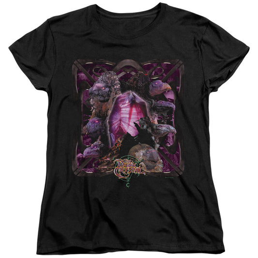 Dark Crystal - Lust For Power - Short Sleeve Womens Tee - Black T-shirt