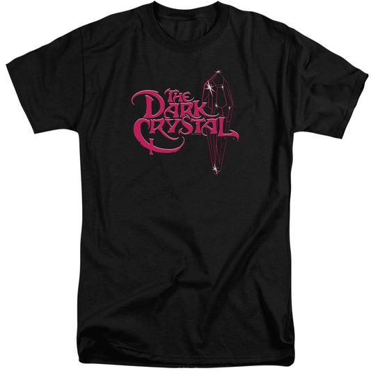 Dark Crystal - Bright Logo - Short Sleeve Adult Tall - Black T-shirt