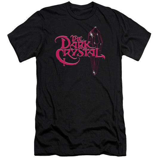 Dark Crystal - Bright Logo-premuim Canvas Adult Slim Fit 30/1 - Black