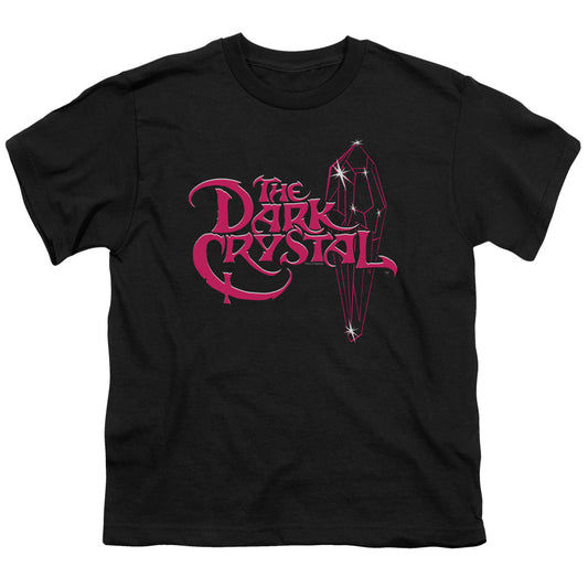 Dark Crystal - Bright Logo - Short Sleeve Youth 18/1 - Black T-shirt