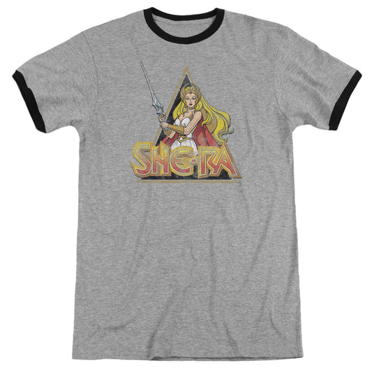 She Ra - Rough Ra - Adult Ringer - Heather/black
