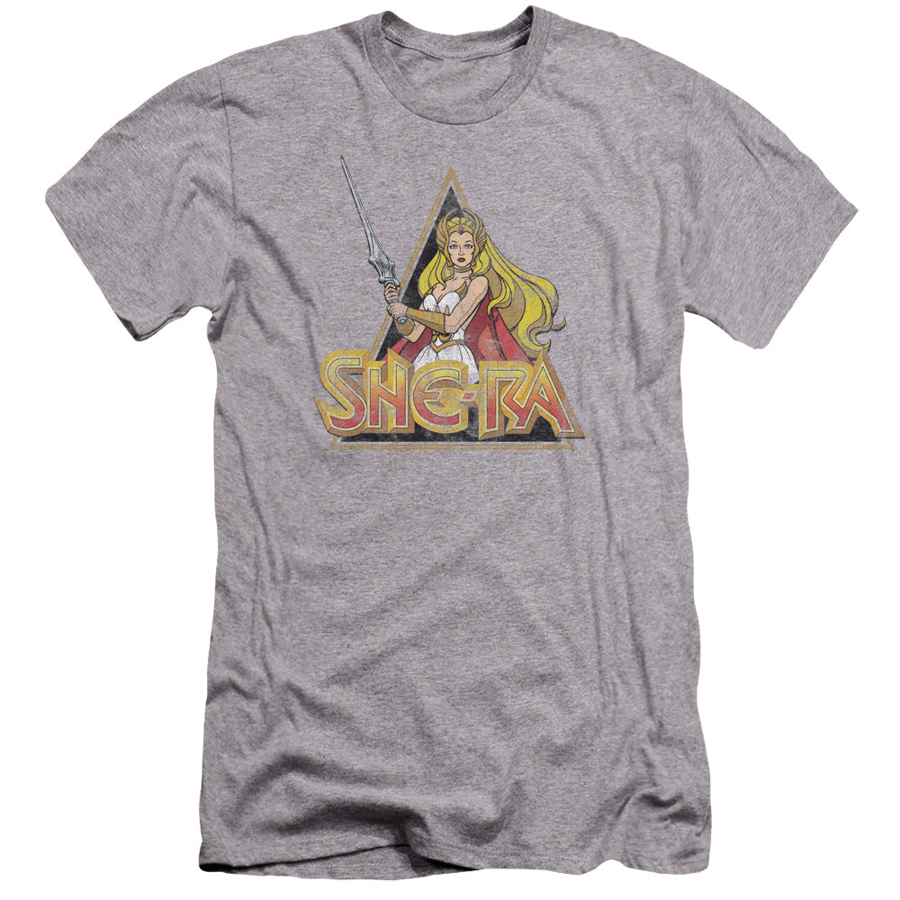 She Ra - Rough Ra-premuim Canvas Adult Slim Fit 30/1 - Athletic Heather