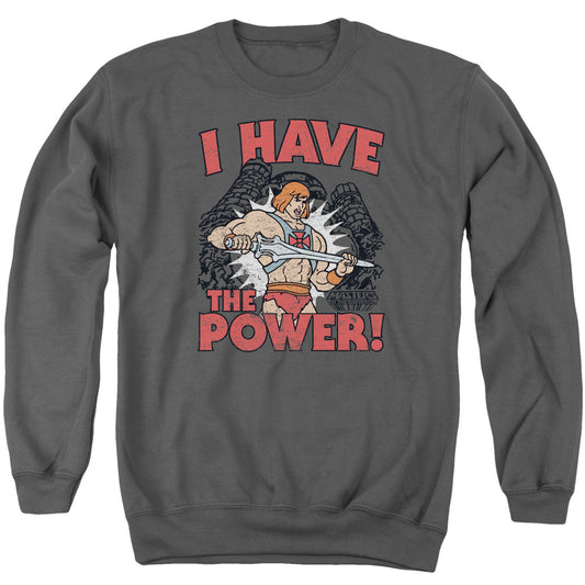 Masters Of The Universe - I Have The Power - Adult Crewneck Sweatshirt - Charcoal