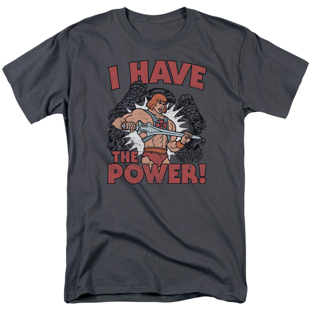 Masters Of The Universe - I Have The Power - Short Sleeve Adult 18/1 - Charcoal T-shirt