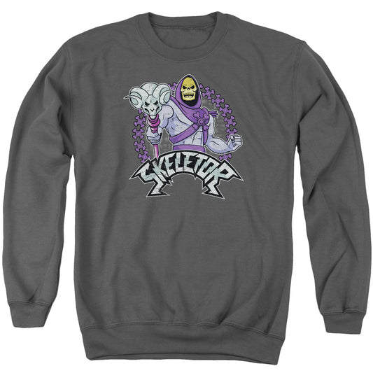 Masters Of The Universe - Skeletor - Adult Crewneck Sweatshirt - Charcoal