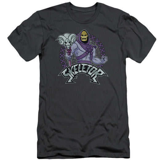 Masters Of The Universe - Skeletor - Short Sleeve Adult 30/1 - Charcoal T-shirt