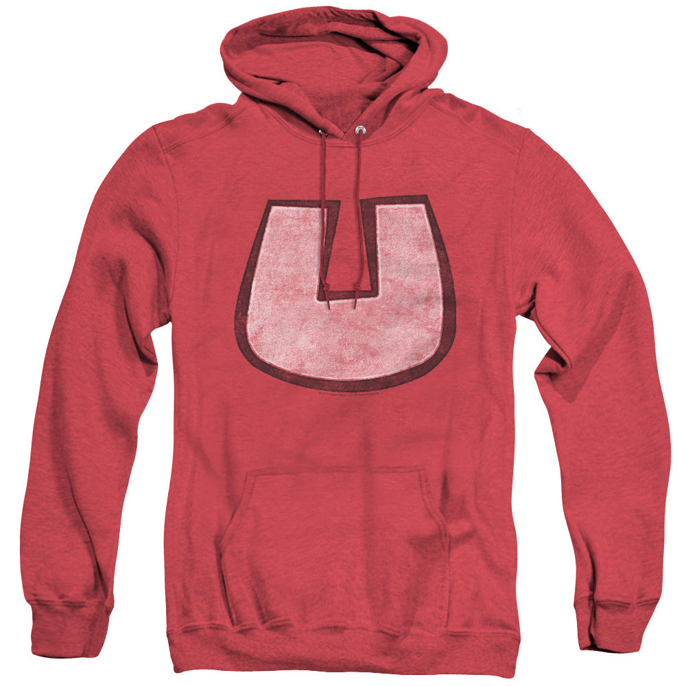 Underdog - U Crest - Adult Heather Hoodie - Red
