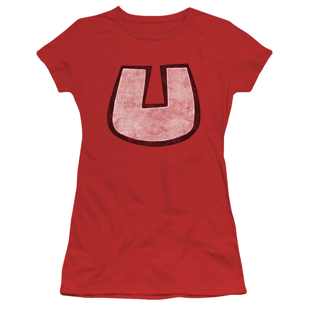 Underdog - U Crest - Short Sleeve Junior Sheer - Red T-shirt
