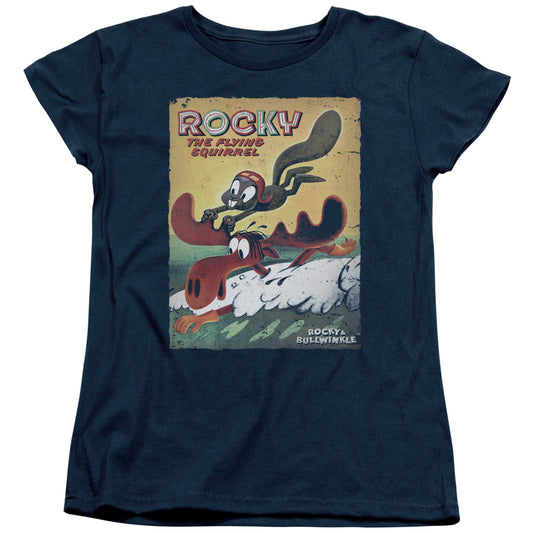 ROCKY & BULLWINKLE VINTAGE POSTER-S/S T-Shirt
