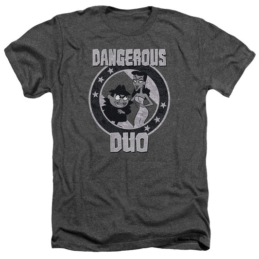 Rocky & Bullwinkle - Dangerous - Adult Heather - Charcoal