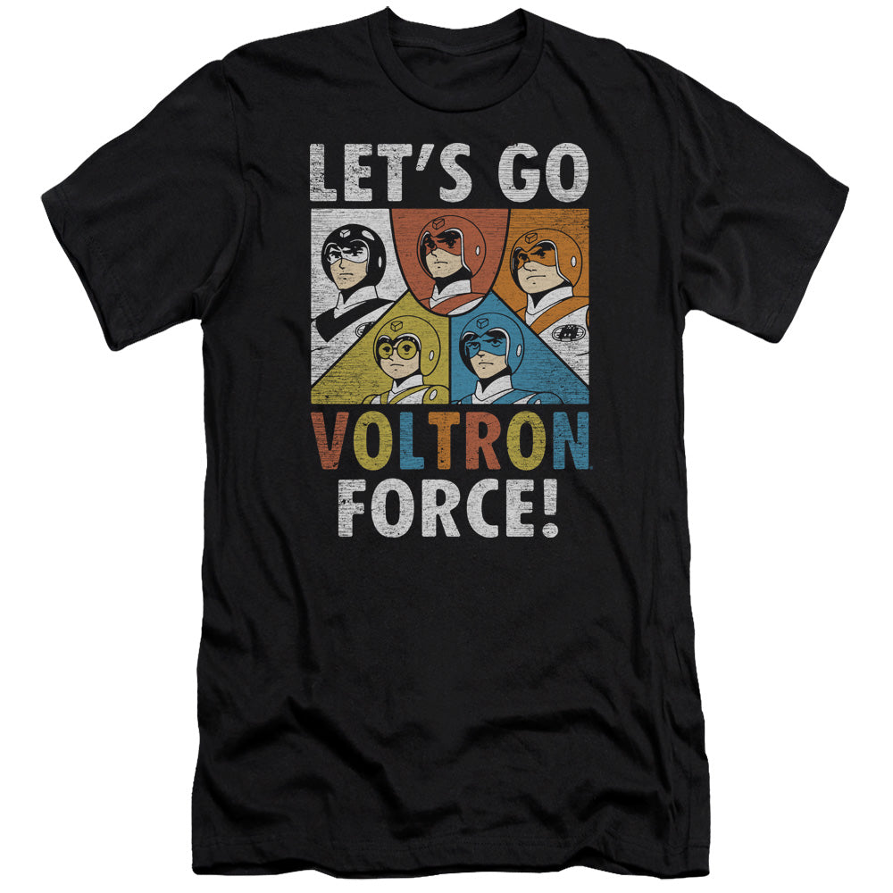 Voltron - Force-premuim Canvas Adult Slim Fit 30/1 - Black