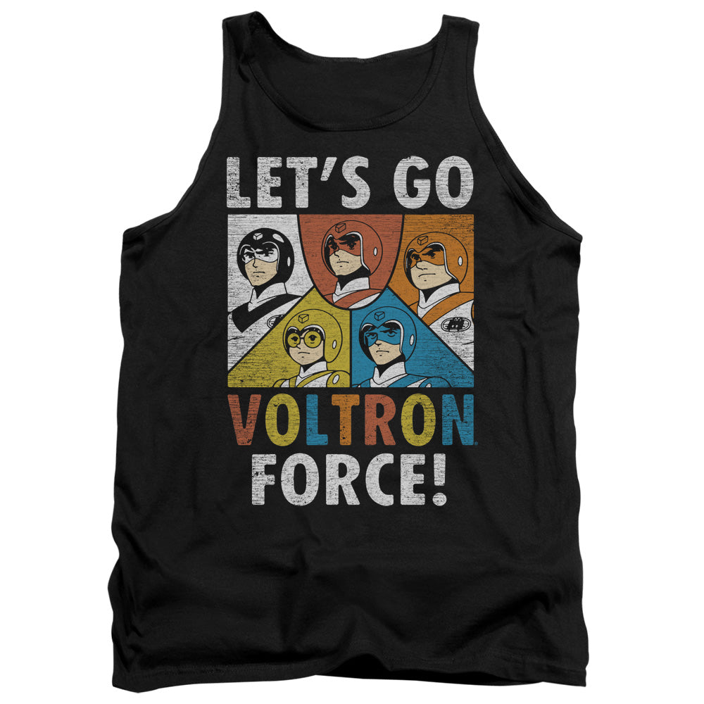 Voltron - Force - Adult Tank - Black