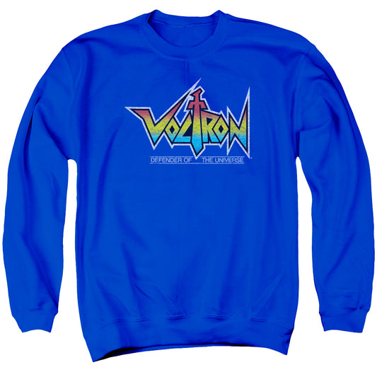 Voltron - Logo - Adult Crewneck Sweatshirt - Royal Blue