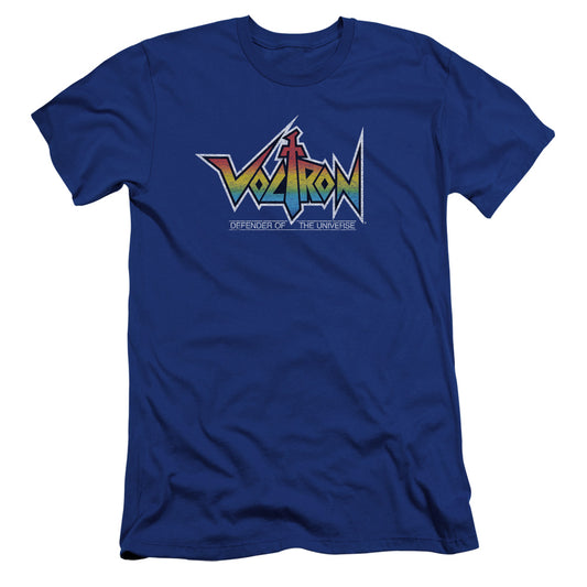 Voltron - Logo-premuim Canvas Adult Slim Fit 30/1 - Royal Blue