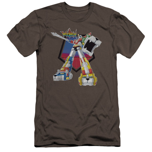 Voltron - Blazing Sword-premuim Canvas Adult Slim Fit 30/1 - Charcoal